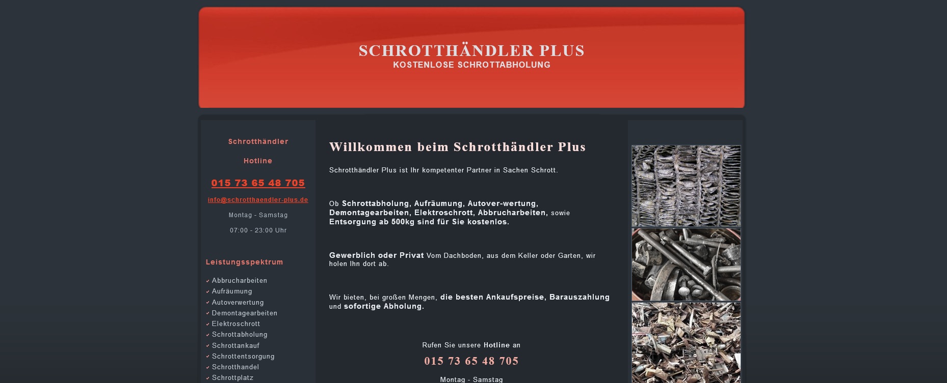 Schrott einfach loswerden mit der Schrottabholung Wuppertal Schrott einfach loswerden mit der Schrottabholung Wuppertal