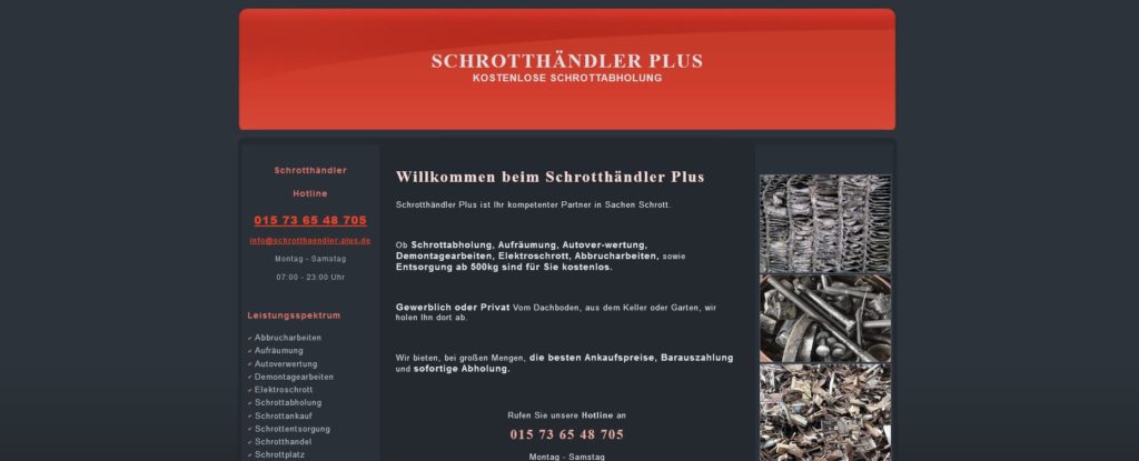 Alles in einer Hand mit dem Schrottankauf in Köln