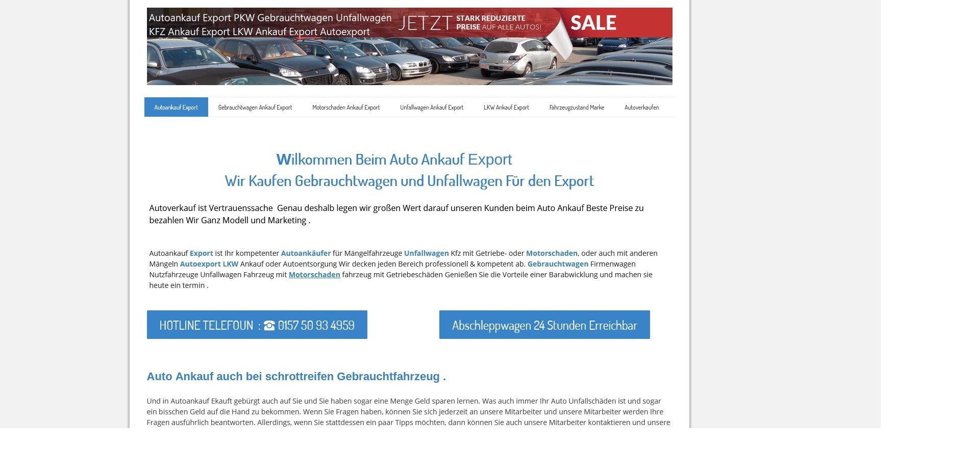 https://www.kfz-ankauf-export.de - Autoankauf Greven