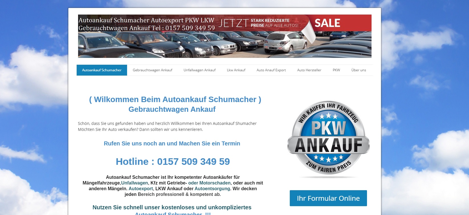 autoankauf-schumacher.de - Autoankauf Siegen